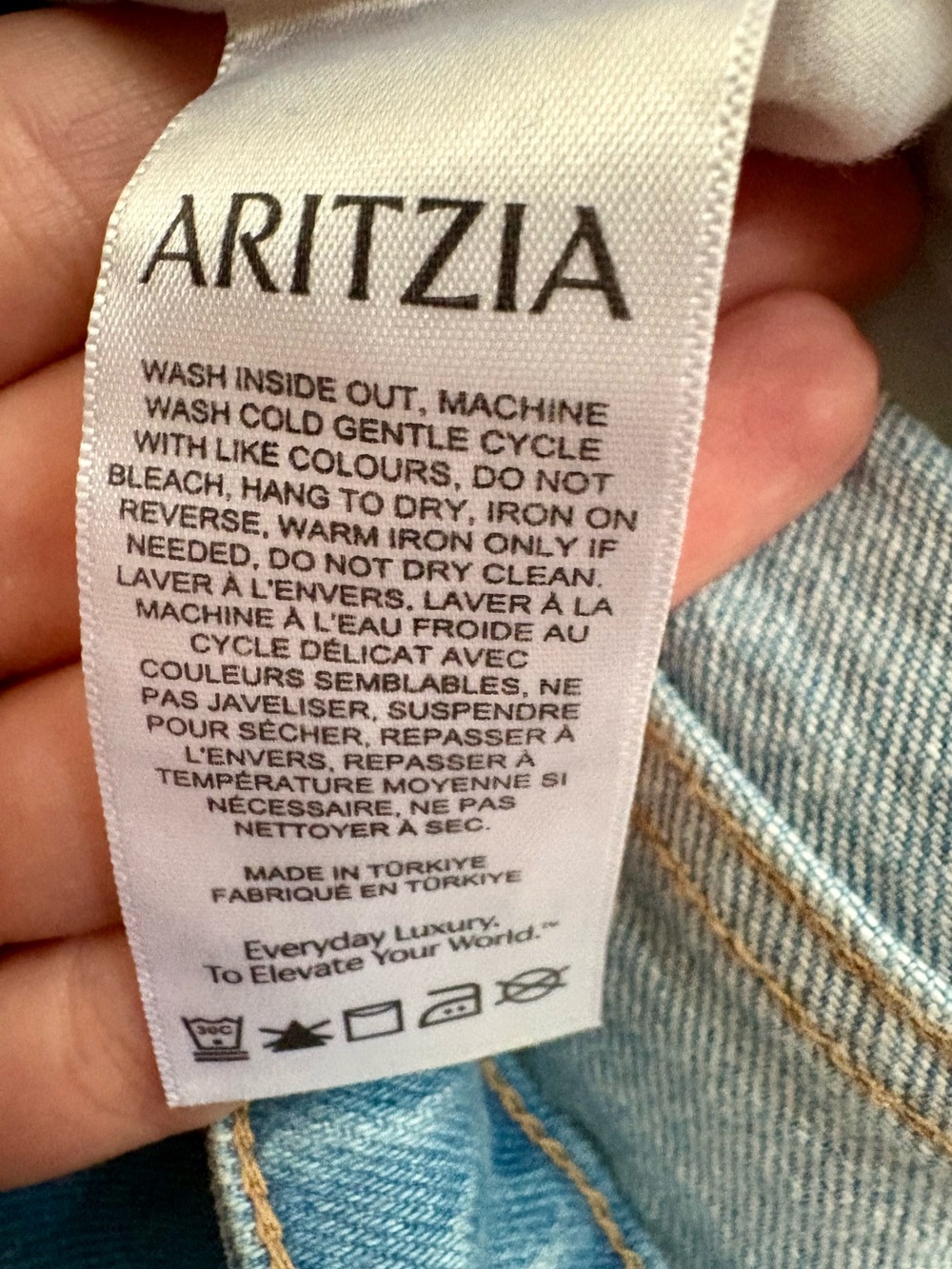 Aritzia Remy High Rise Wide Leg Jean - Picture 7 of 8